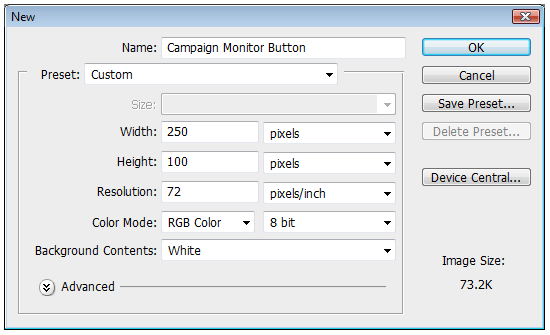 Setting up the document